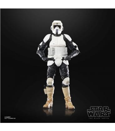 Figura hasbro the black series 40th anniversary of star wars: return of the jedi - biker scout