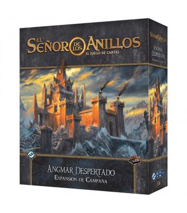 Juego de mesa el señor de los anillos el juego de cartas angmar despertado expansion de campaña edad recomendada 14