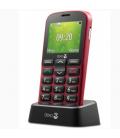 Telefono movil doro 1380 red - 0.3mpx - 2g - rojo