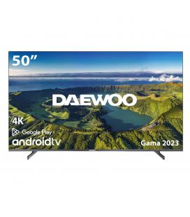 Tv daewoo 50" led 4k uhd - 50dm62ua - android smart tv - wifi - hdr10 - hlg - hdmi - usb - bluetooth - tdt2 - cable - sat
