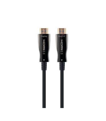 CABLE HDMI GEMBIRD DE ALTA VELOCIDAD CON OPTICA ACTIVA AOC CON ETHERNET 50 M