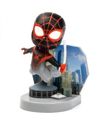 Figura mini diorama superama the loyal subjects spider man (mini morales) con efecto camuflaje