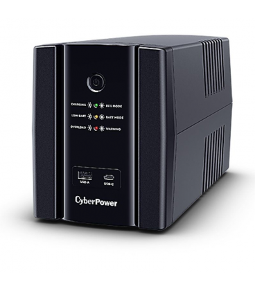 Sai línea interactiva cyberpower ut1500eg/ 1500va-900w/ 4 salidas/ formato torre