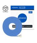 AISENS Cable de Red RJ45 LSZH CPR Dca CAT.6 UTP AWG24, Azul, 100 m