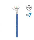 AISENS Cable de Red RJ45 LSZH CPR Dca CAT.7 600 MHZ S/FTP AWG23, Azul, 100 m