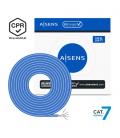 AISENS Cable de Red RJ45 LSZH CPR Dca CAT.7 600 MHZ S/FTP AWG23, Azul, 100 m