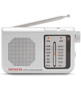 Radio portátil aiwa rs-55sl/ plata