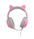 FR-TEC GAMING HEADSET TANOOKI TANOOKI Auriculares Alámbrico Diadema Juego Gris, Rosa