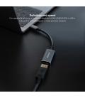 Cable Conversor Nanocable 10.16.4104-G/ USB Tipo-C Macho - Displayport Hembra/ 15cm/ Gris