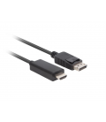 CABLE LANBERG DISPLAYPORT A HDMI MACHO-MACHO 5M