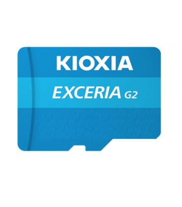 MICRO SD KIOXIA 256GB EXCERIA G2 W/ADAPTOR