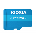 Micro sd kioxia 256gb exceria g2 w - adaptor