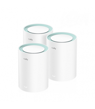 EXTENSOR MESH CUDY AC1200 WIFI GIGABIT MESH SOLUTION M1300 3-PACK