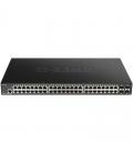 Switch gestionado d-link smart dgs-1250-52xmp 52 puertos/ rj-45 10/100/1000 poe/ sfp