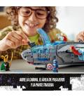 LEGO Marvel Super Heroes 76248 Marvel Quinjet de los Vengadores, Avión de Juguete para Construir