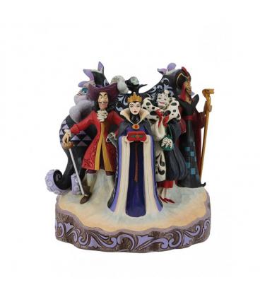 Figura decorativa enesco disney villanas de corazón