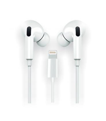 Auriculares tech one tech eartech hop tec1202/ con micrófono/ lightning/ blancos