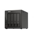 QNAP TS-453E NAS Torre Ethernet Negro J6412