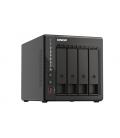 QNAP TS-453E NAS Torre Ethernet Negro J6412