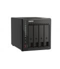 QNAP TS-453E NAS Torre Ethernet Negro J6412