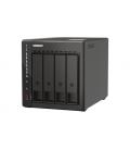 QNAP TS-453E NAS Torre Ethernet Negro J6412