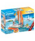 Playmobil family fun catamaran