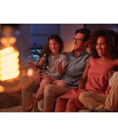 Bombilla led inteligente philips hue white a60 thin filament