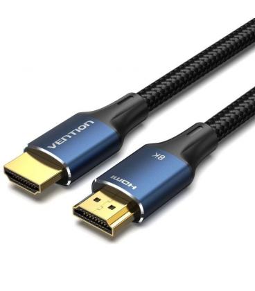 Cable hdmi 2.1 8k vention alglj/ hdmi macho - hdmi macho/ 5m/ azul