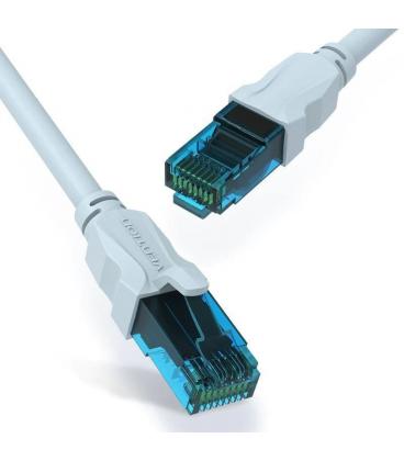 Cable de red rj45 utp vention vap-a10-s150 cat.5e/ 1.5m/ azul y negro