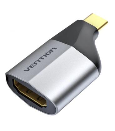 Adaptador usb tipo-c vention tcah0/ usb tipo-c macho a hdmi hembra