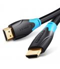 Cable hdmi 2.0 4k vention aacbg/ hdmi macho - hdmi macho/ 1.5m/ negro