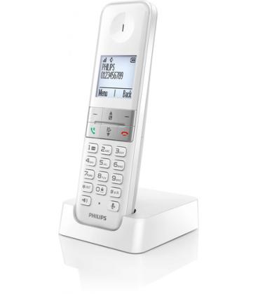 Philips D4701W/34 teléfono Teléfono DECT Identificador de llamadas Blanco