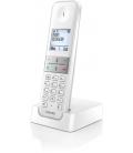 Philips D4701W/34 teléfono Teléfono DECT Identificador de llamadas Blanco