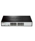 D-Link DGS-1016D/E switch No administrado Negro, Metálico