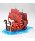 Replica bandai hobby one piece grand ship collection nine snake kuja pirate ship model kit