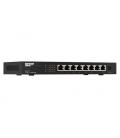 QNAP QSW-1108-8T switch No administrado 2.5G Ethernet (100/1000/2500) Negro