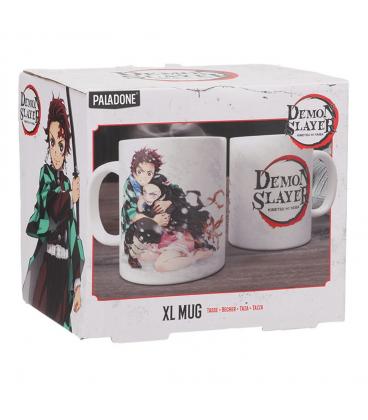 Set taza y calcetines xl paladone demon slayer tanjiro y nezuko