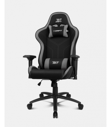 SILLA GAMING DRIFT DR110 TEJIDO NEGRA GRIS