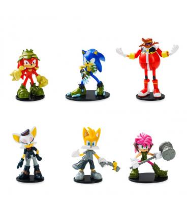 Surtido de figuras pack de 6 sonic