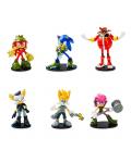 Surtido de figuras pack de 6 sonic