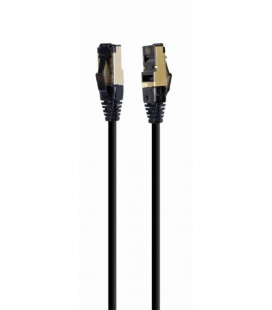 CABLE RED S-FTP GEMBIRD CAT 8 LSZH NEGRO 1 M