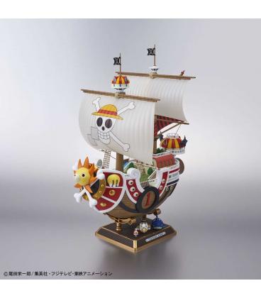 Replica bandai hobby one piece grand ship collectio hi - end model kit thousand sunny land of wano