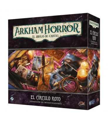 Juego de mesa arkham horror lcg el circulo roto expansion investigadores edad recomendada 14 años