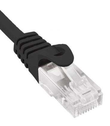 Cable de red rj45 utp phasak phk 1750 cat.6/ 50cm/ negro