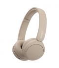 Auriculares inalámbricos Sony WH-CH520/ con Micrófono/ Bluetooth/ Beige