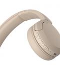 Auriculares inalámbricos Sony WH-CH520/ con Micrófono/ Bluetooth/ Beige