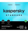 Kaspersky Lab Standard 10 Dispositivos Licencia 1 año ESP