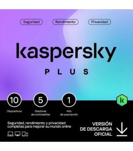 Kaspersky Lab Plus 10 Dispositivos Licencia 1 año ESP