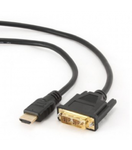 CABLE HDMI GEMBIRD A DVI MACHO-MACHO CON CONECTORES 4.5M