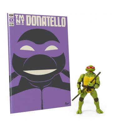 Figura y comic the loyal subjects tortugas ninja bst axn x idw donatello exclusive